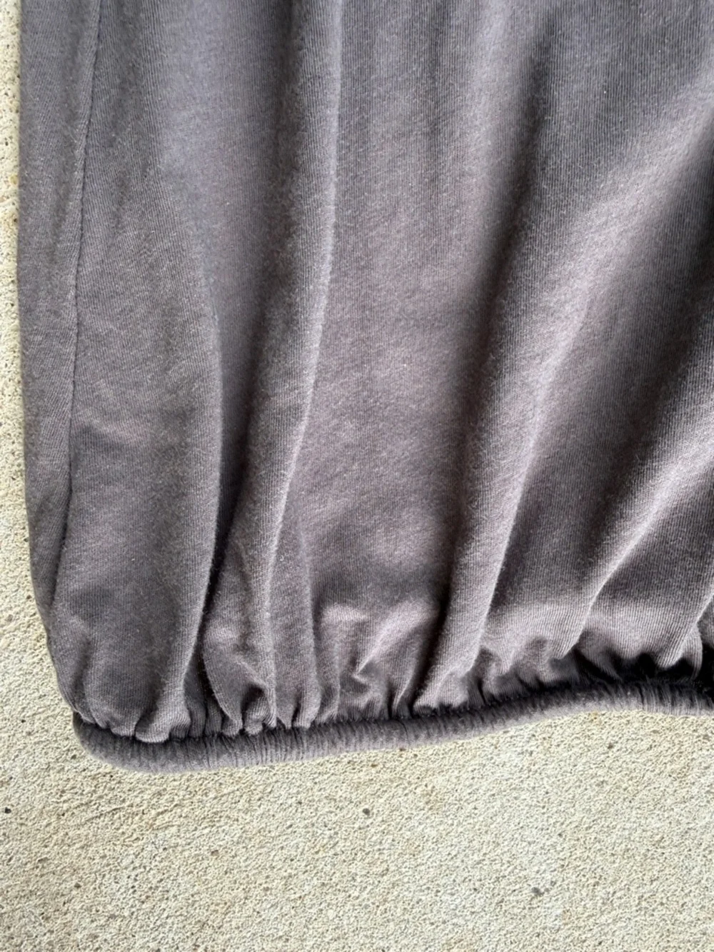 Garnet Hill Favorite Knit Maxi Skirt Dark Ashwood Size PL - Picture 8 of 12
